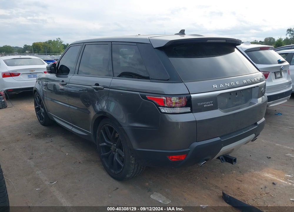 2016 LAND ROVER RANGE ROVER SPORT 3.0L V6 TURBOCHARGED DIESEL HSE TD6 VIN: SALWR2KF5GA578816