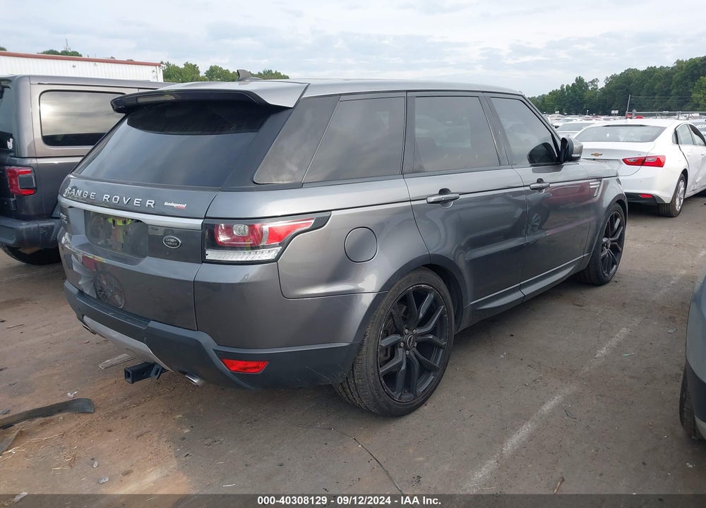 2016 LAND ROVER RANGE ROVER SPORT 3.0L V6 TURBOCHARGED DIESEL HSE TD6 VIN: SALWR2KF5GA578816