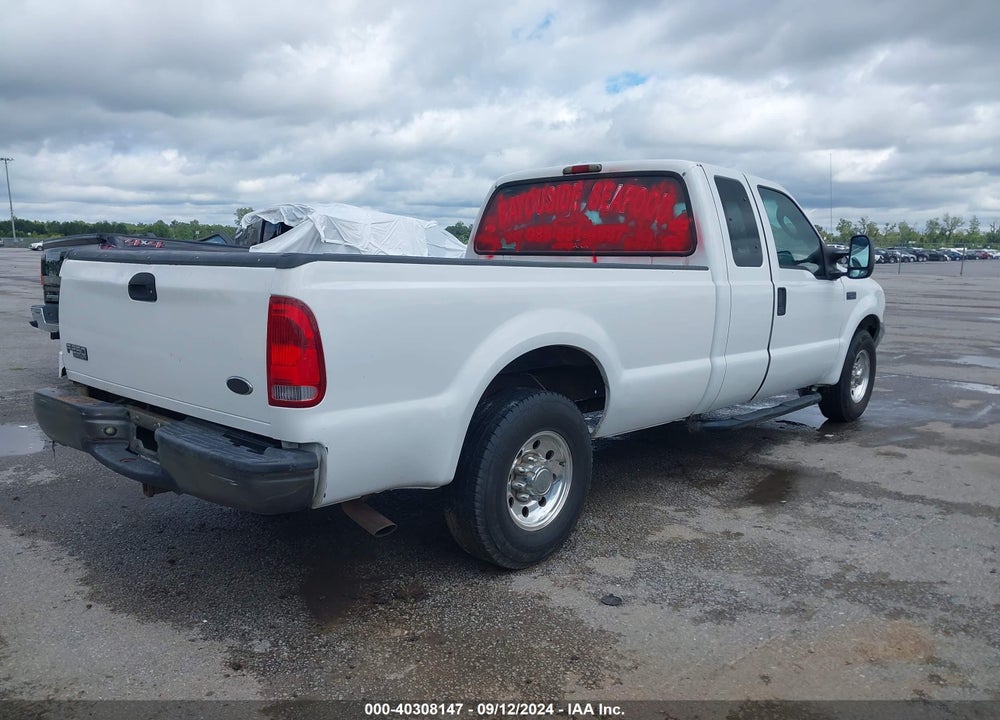 2004 FORD F-250 LARIAT/XL/XLT VIN: 1FTNX20L14ED45764