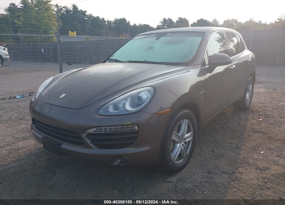 2014 PORSCHE CAYENNE HYBRID S VIN: WP1AE2A26ELA50875