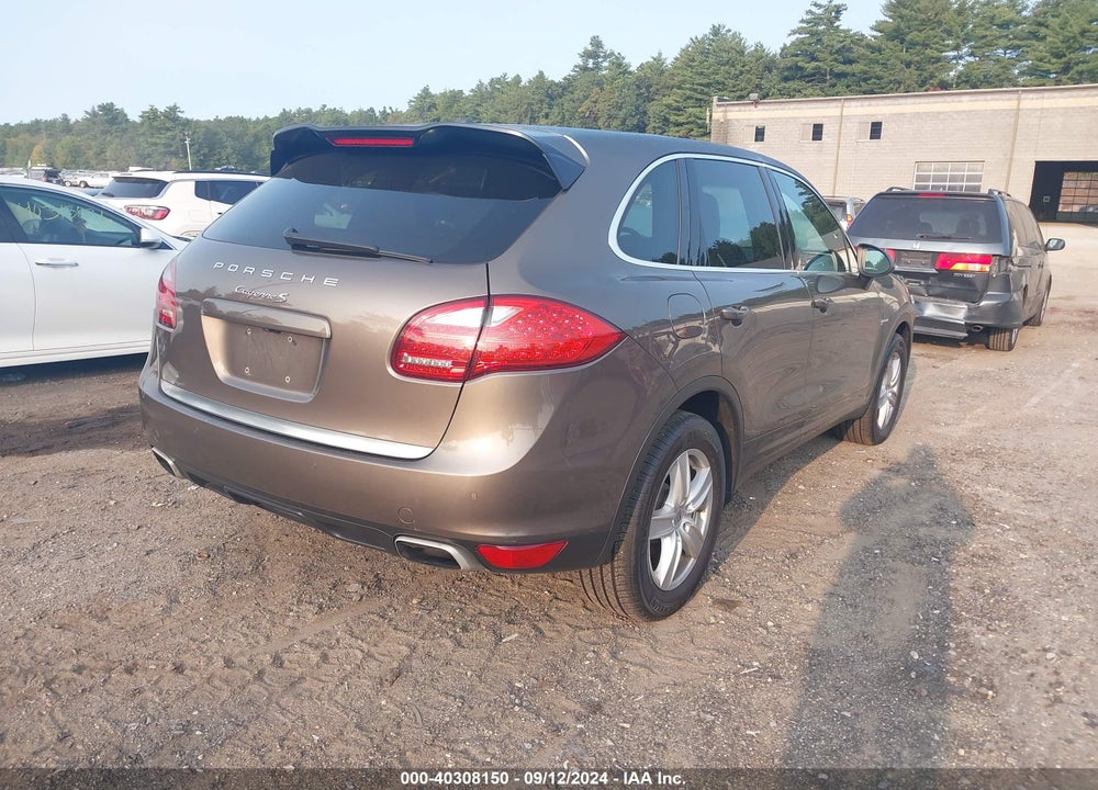 2014 PORSCHE CAYENNE HYBRID S VIN: WP1AE2A26ELA50875