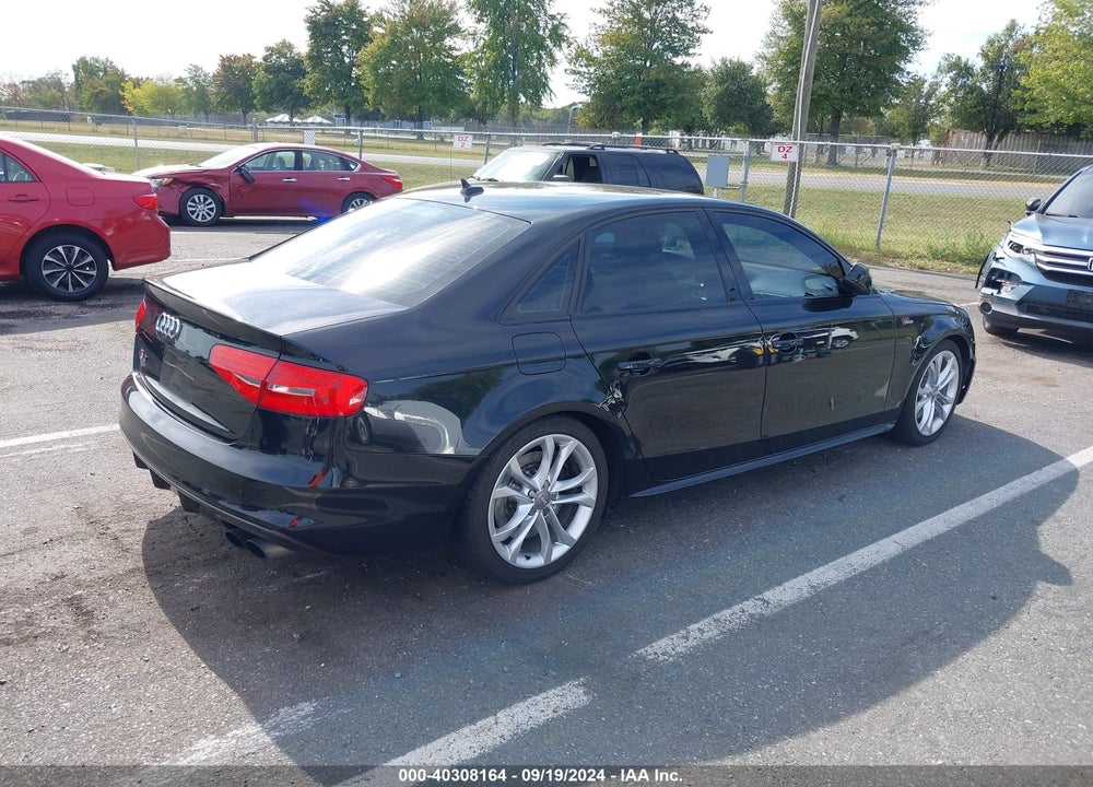 2014 AUDI S4 3.0T PREMIUM PLUS VIN: WAUBGAFL9EA014912