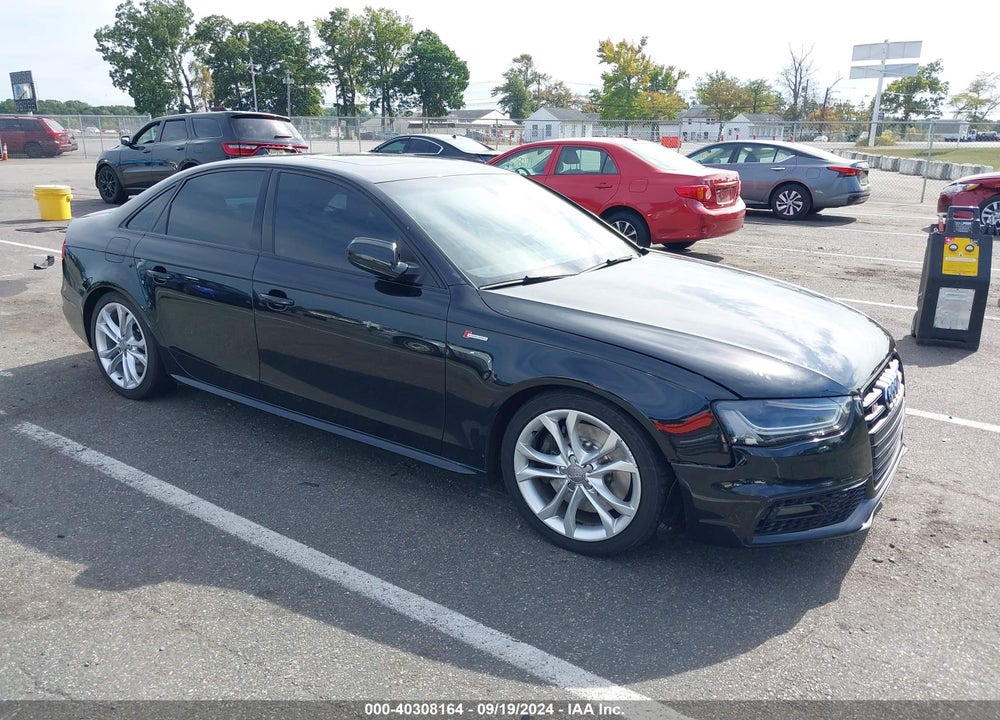 2014 AUDI S4 3.0T PREMIUM PLUS VIN: WAUBGAFL9EA014912