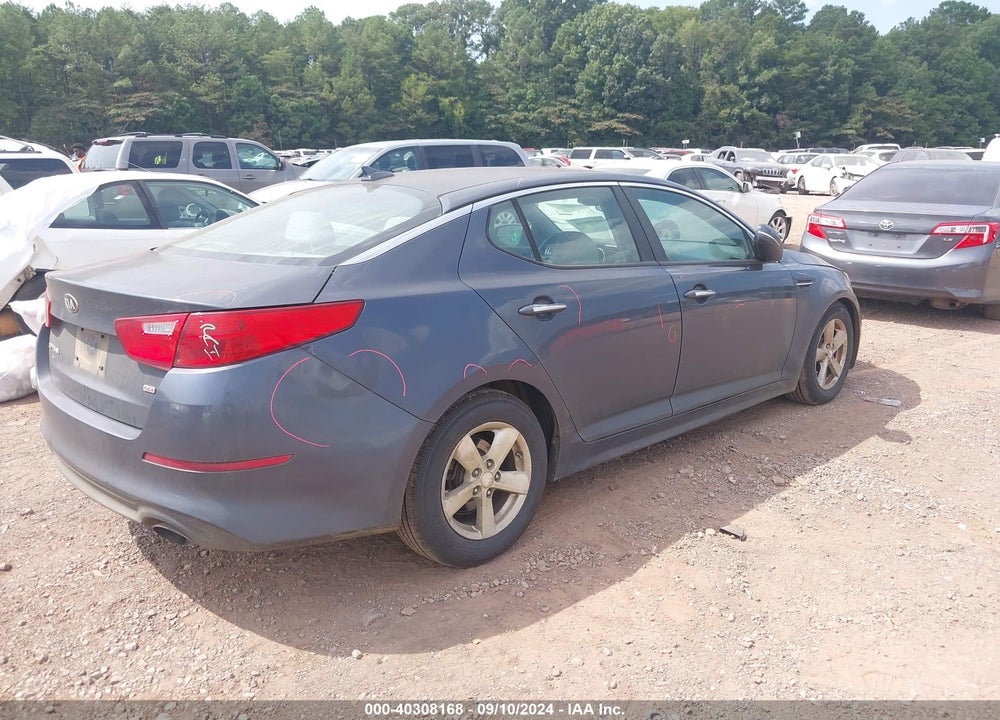 2015 KIA OPTIMA LX VIN: KNAGM4A78F5572674