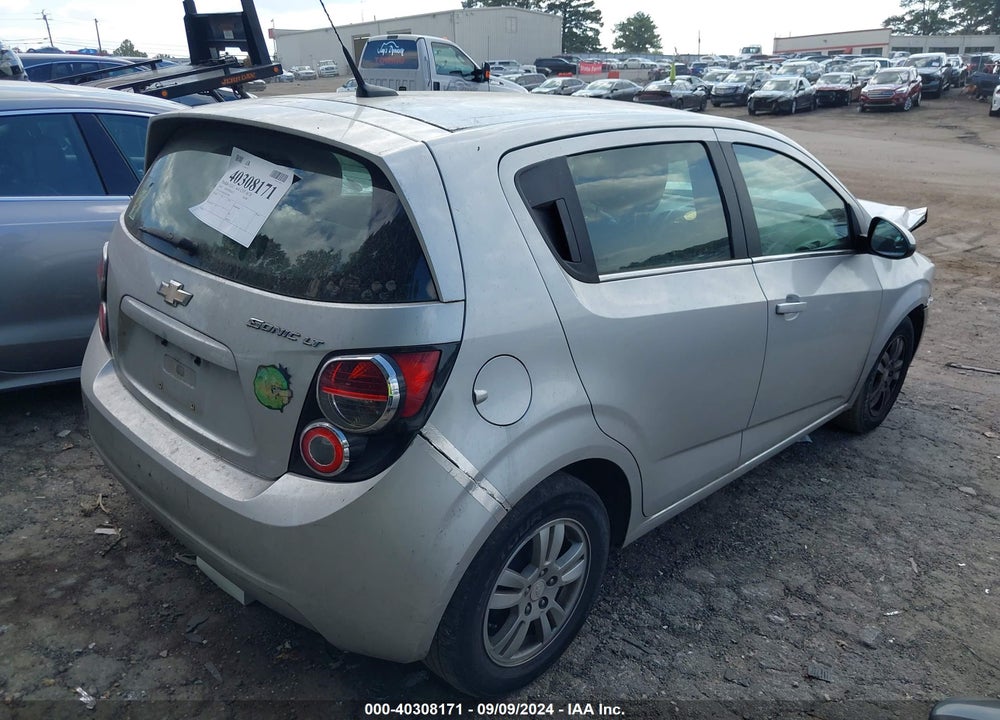 2014 CHEVROLET SONIC LT AUTO VIN: 1G1JC6SH1E4231998