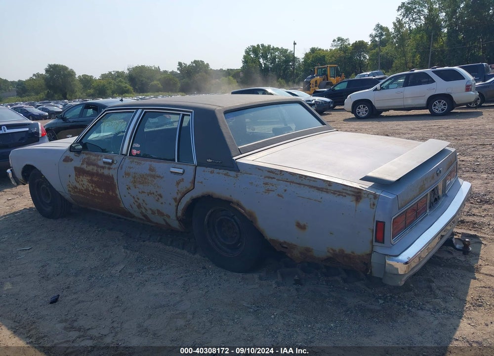 1987 CHEVROLET CAPRICE CLASSIC BROUGHAM VIN: 1G1BU51H0HX182745
