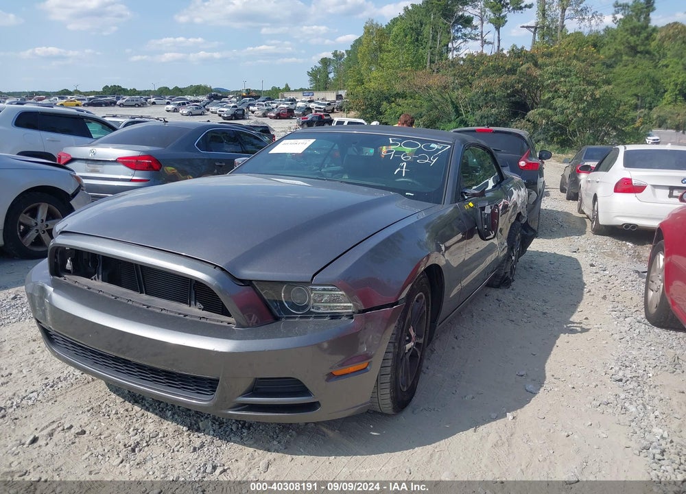 2013 FORD MUSTANG V6 PREMIUM VIN: 1ZVBP8EM4D5265007