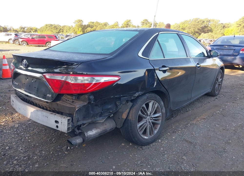 2015 TOYOTA CAMRY SE VIN: 4T1BF1FK9FU924245