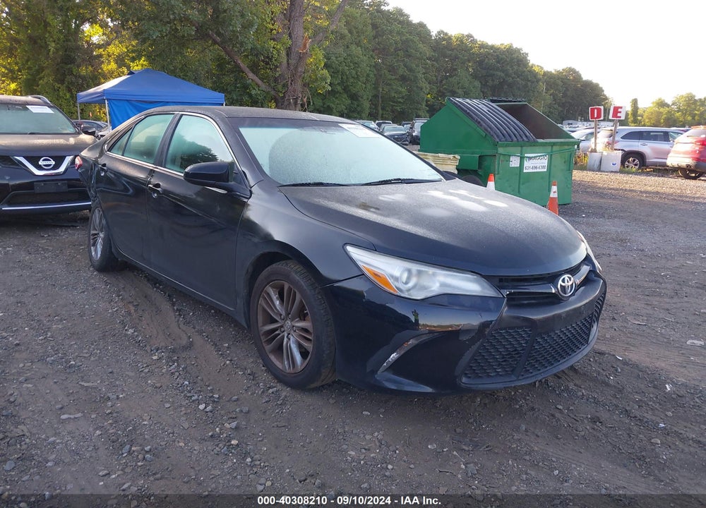 2015 TOYOTA CAMRY SE VIN: 4T1BF1FK9FU924245