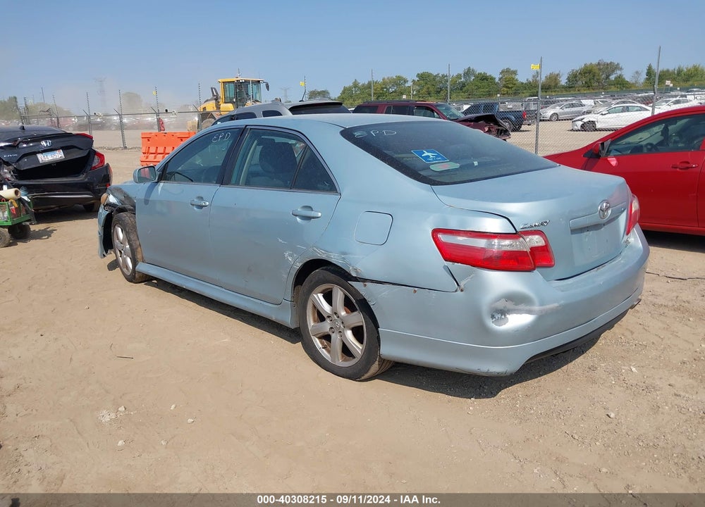 2007 TOYOTA CAMRY SE VIN: 4T1BE46K47U555798