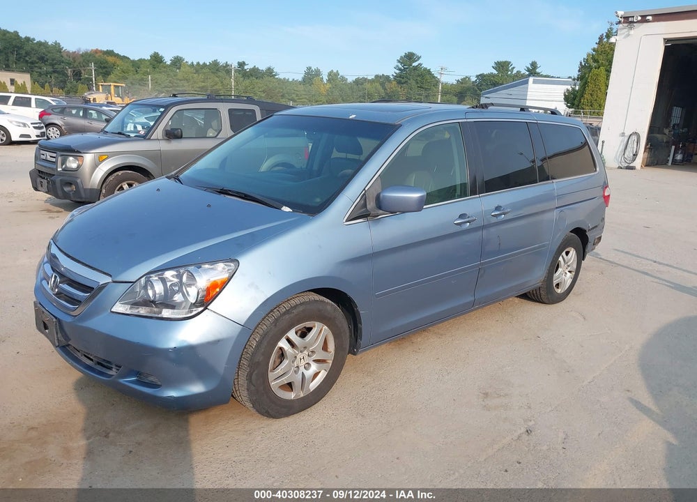 2007 HONDA ODYSSEY EX-L VIN: 5FNRL38687B073332