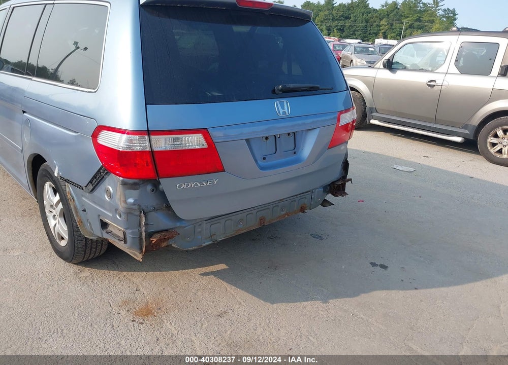 2007 HONDA ODYSSEY EX-L VIN: 5FNRL38687B073332