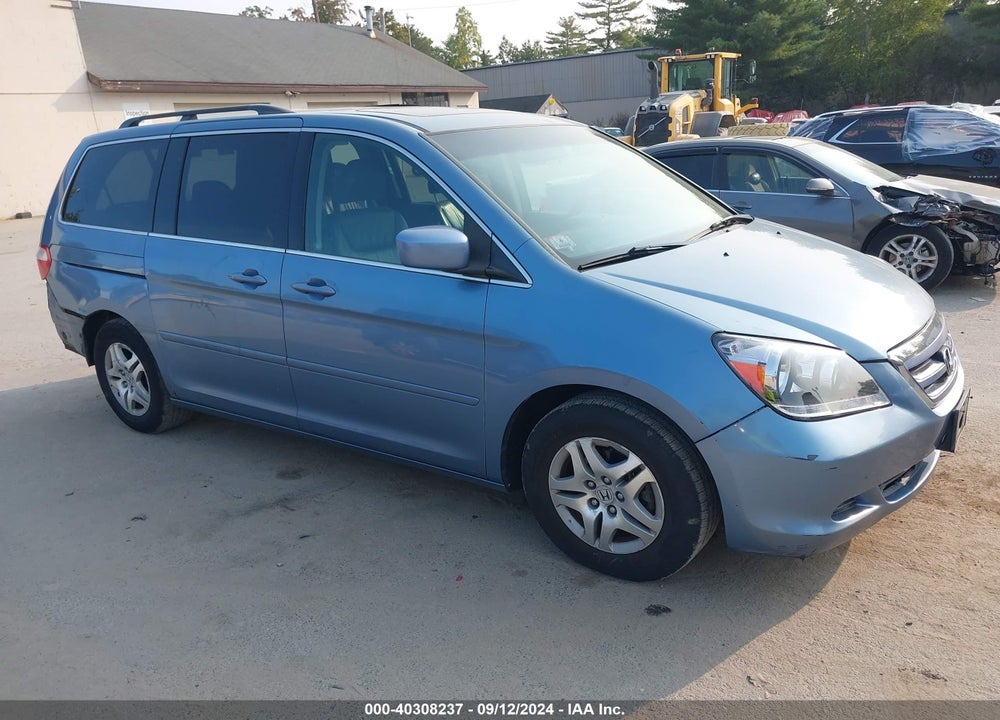 2007 HONDA ODYSSEY EX-L VIN: 5FNRL38687B073332