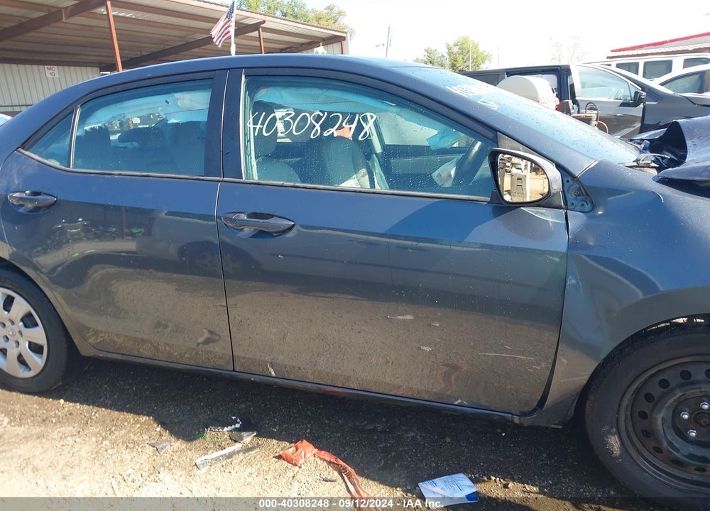 2016 TOYOTA COROLLA LE VIN: 2T1BURHE6GC514646