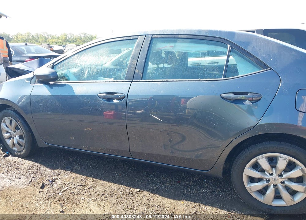 2016 TOYOTA COROLLA LE VIN: 2T1BURHE6GC514646