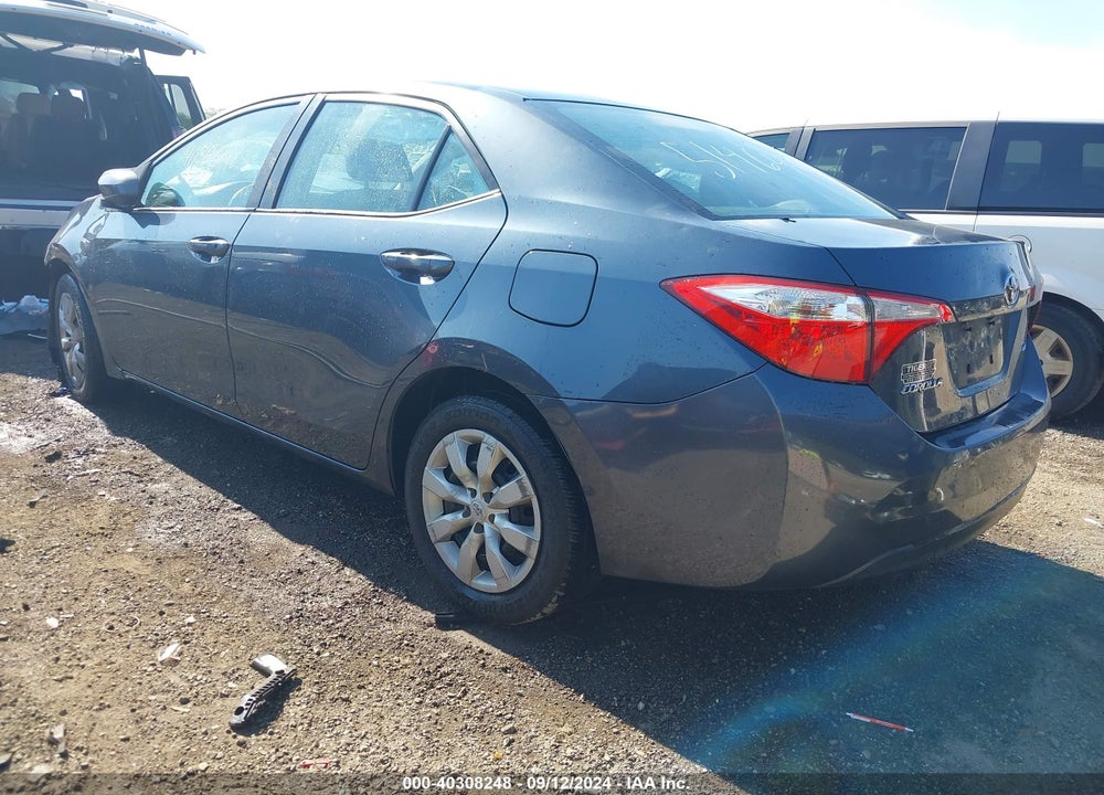 2016 TOYOTA COROLLA LE VIN: 2T1BURHE6GC514646