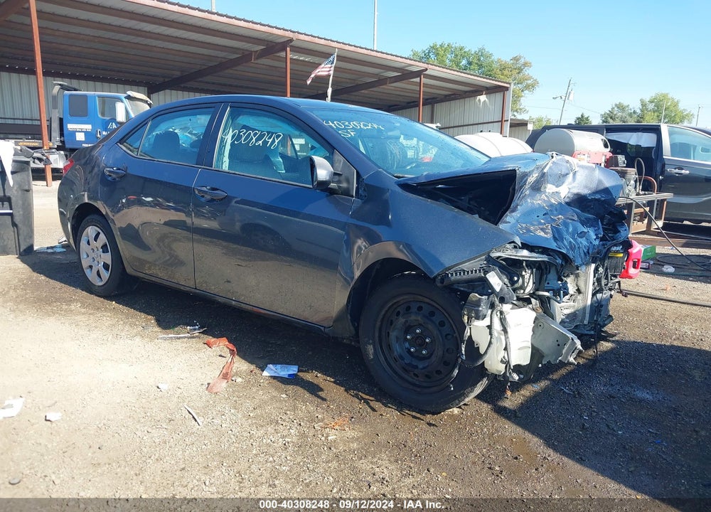 2016 TOYOTA COROLLA LE VIN: 2T1BURHE6GC514646