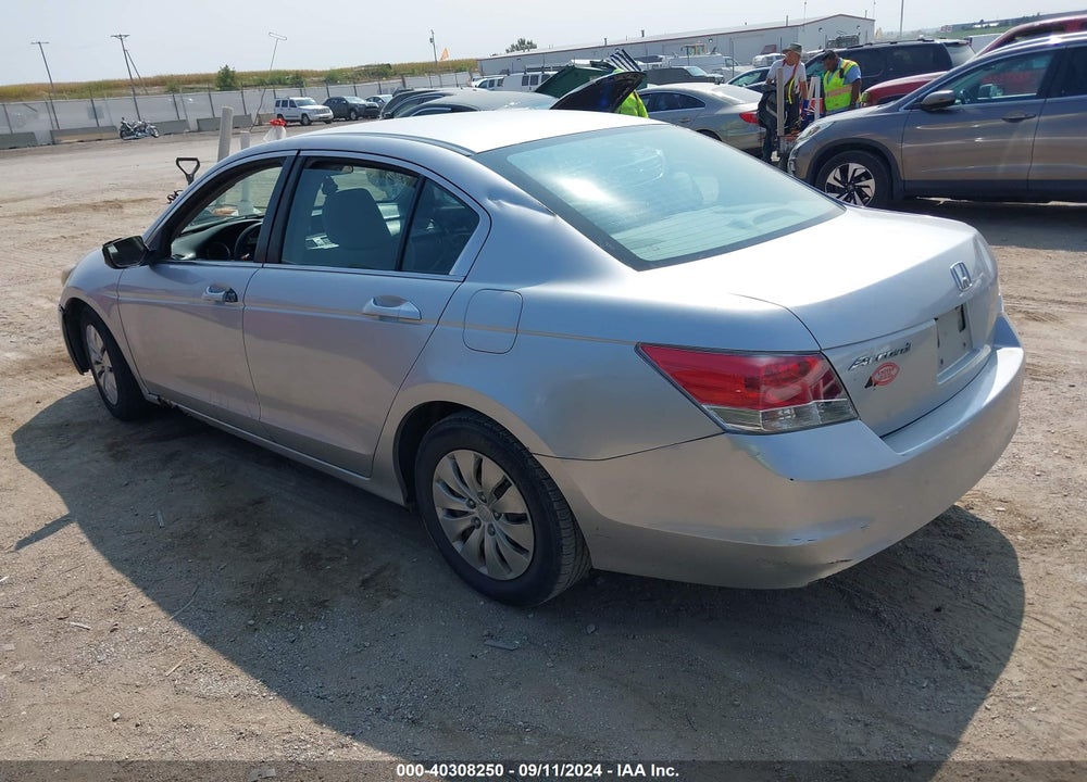 2008 HONDA ACCORD 2.4 LX VIN: 1HGCP26358A100365