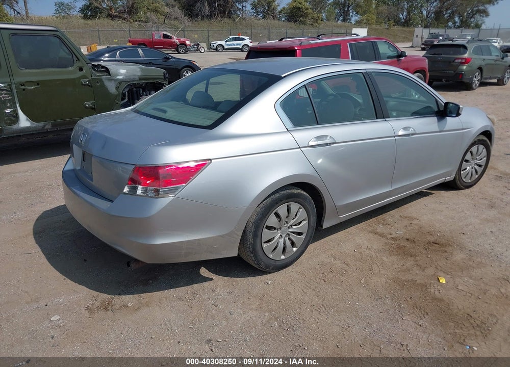 2008 HONDA ACCORD 2.4 LX VIN: 1HGCP26358A100365