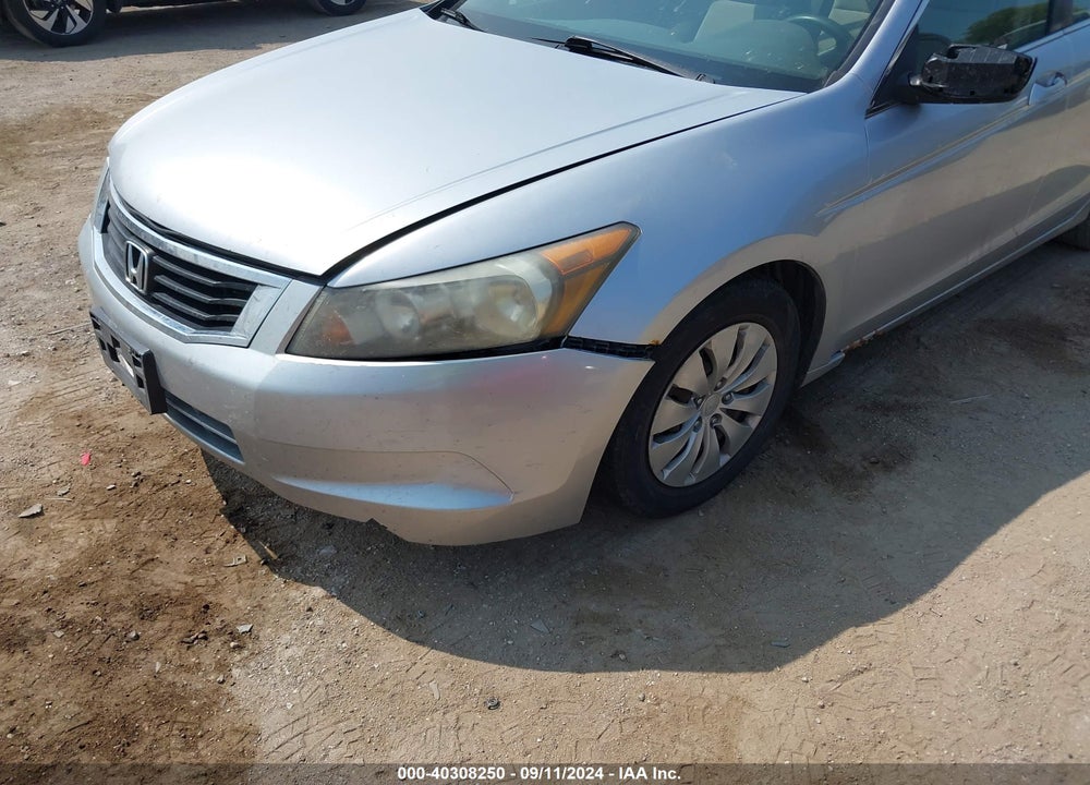 2008 HONDA ACCORD 2.4 LX VIN: 1HGCP26358A100365