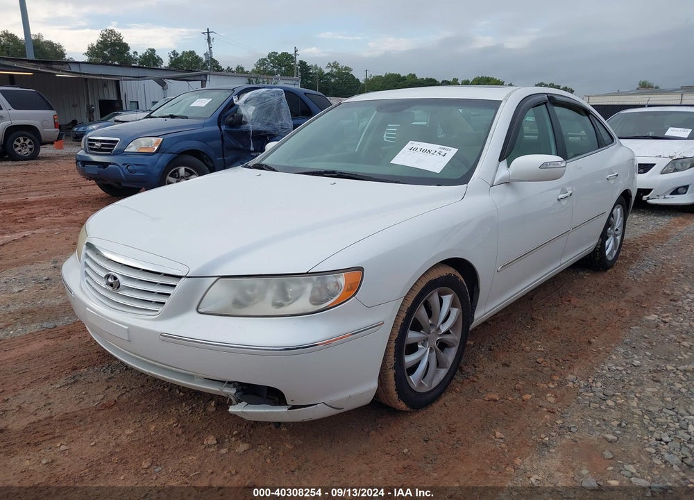 2008 HYUNDAI AZERA LIMITED VIN: KMHFC46F68A332790