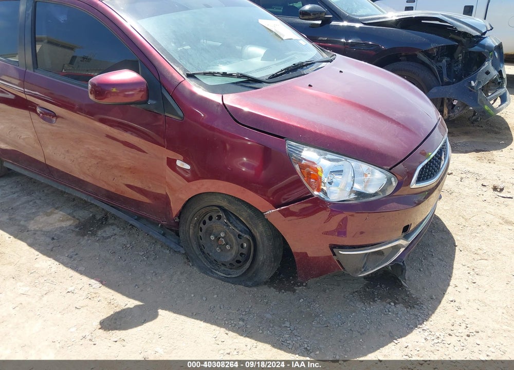 2019 MITSUBISHI MIRAGE RF VIN: ML32A3HJ4KH016567