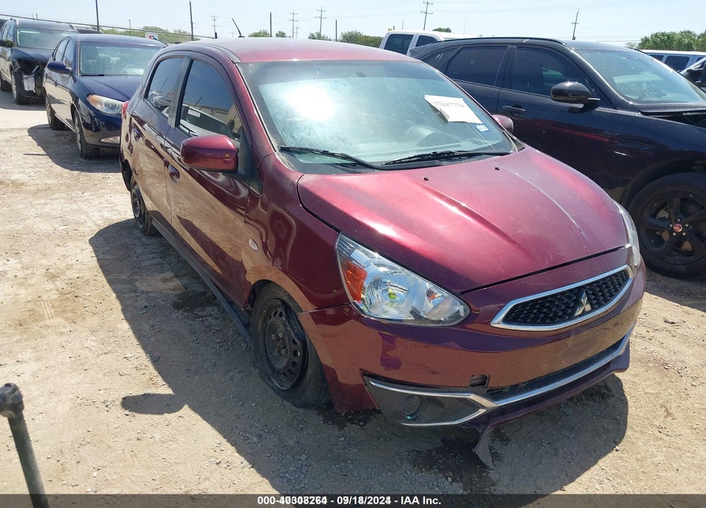 2019 MITSUBISHI MIRAGE RF VIN: ML32A3HJ4KH016567