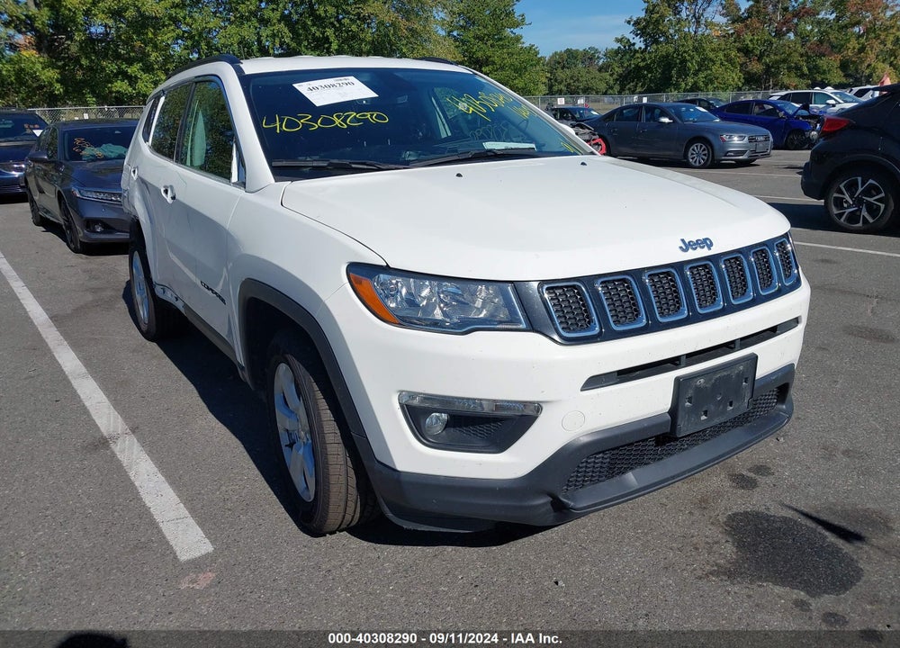 2021 JEEP COMPASS LATITUDE 4X4 VIN: 3C4NJDBB0MT500726