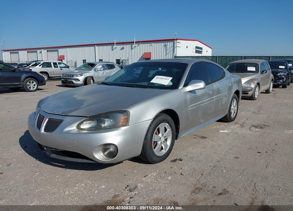 2008 PONTIAC GRAND PRIX VIN: 2G2WP552581149845