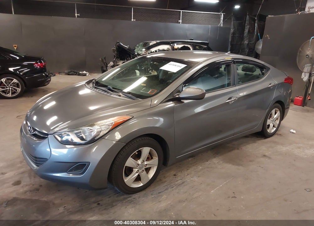 2012 HYUNDAI ELANTRA GLS VIN: 5NPDH4AE8CH117229