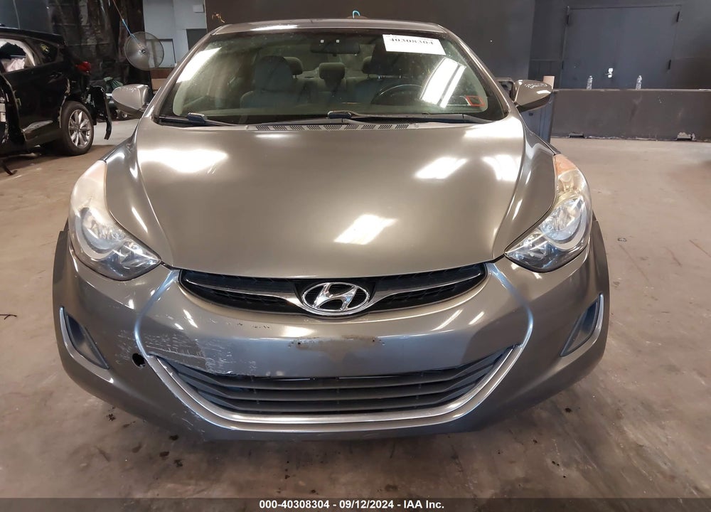 2012 HYUNDAI ELANTRA GLS VIN: 5NPDH4AE8CH117229