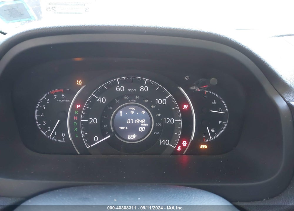 2016 HONDA CR-V LX VIN: 5J6RM4H3XGL009227