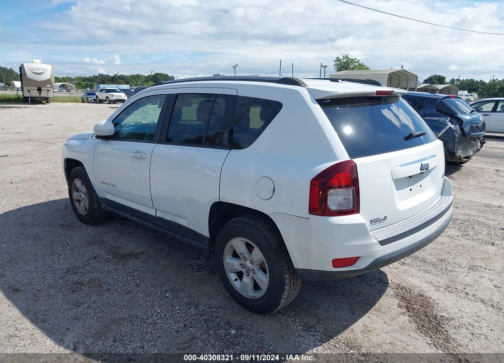 2017 JEEP COMPASS LATITUDE FWD VIN: 1C4NJCEA1HD116561