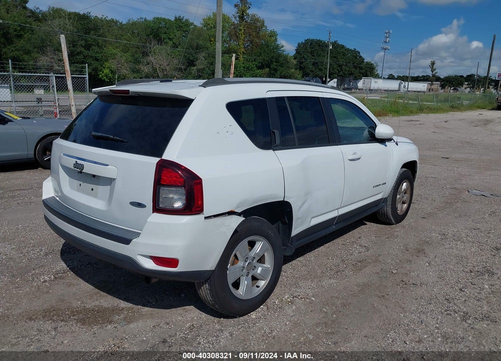 2017 JEEP COMPASS LATITUDE FWD VIN: 1C4NJCEA1HD116561