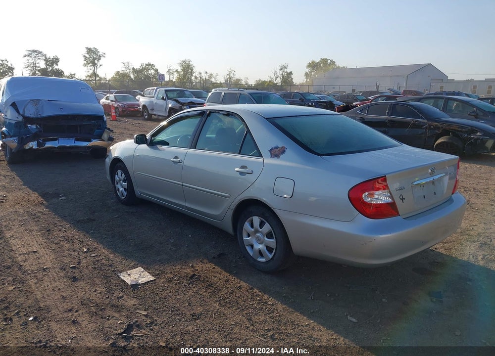 2003 TOYOTA CAMRY LE VIN: 4T1BE32K33U139252