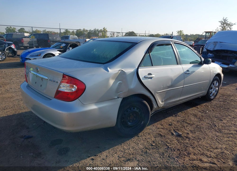 2003 TOYOTA CAMRY LE VIN: 4T1BE32K33U139252
