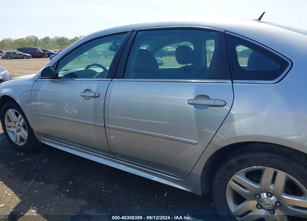 2012 CHEVROLET IMPALA LT VIN: 2G1WG5E33C1337298