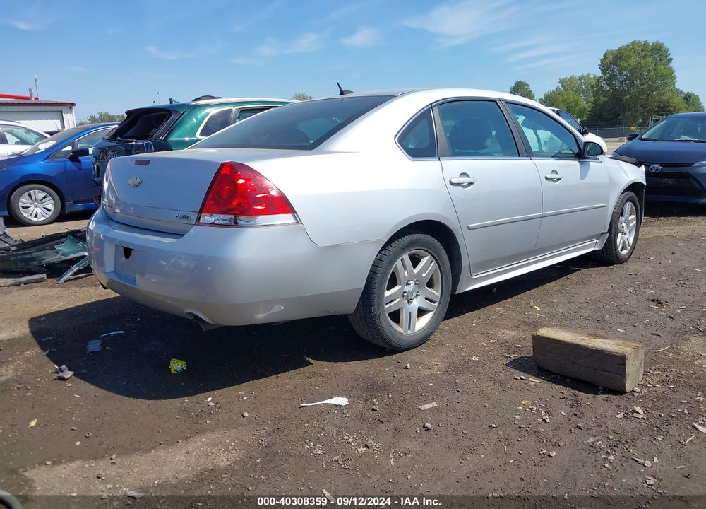 2012 CHEVROLET IMPALA LT VIN: 2G1WG5E33C1337298