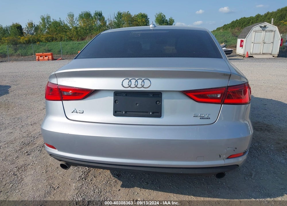2015 AUDI A3 2.0T PREMIUM VIN: WAUBFGFF6F1058402