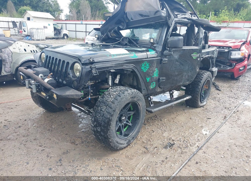 2014 JEEP WRANGLER SPORT VIN: 1C4AJWAG5EL270637