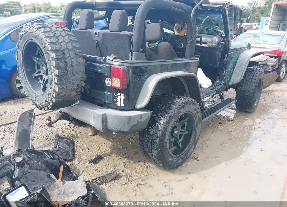 2014 JEEP WRANGLER SPORT VIN: 1C4AJWAG5EL270637