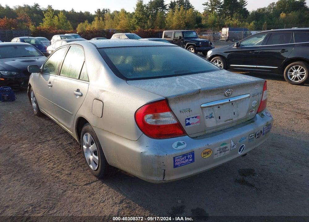 2003 TOYOTA CAMRY LE VIN: 4T1BE32K23U745254
