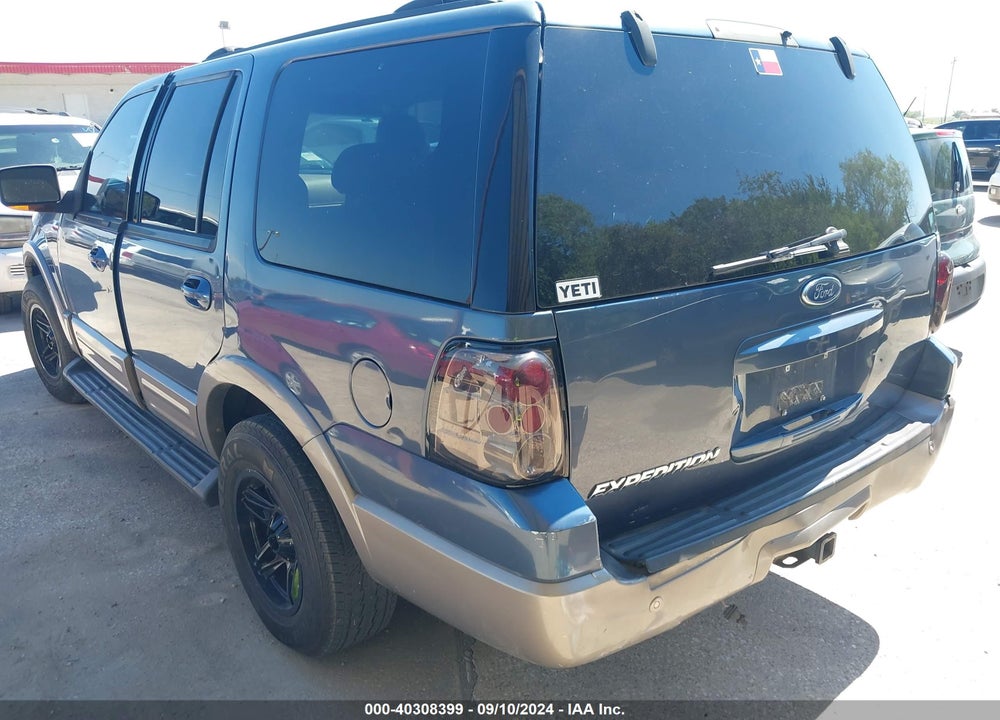 2003 FORD EXPEDITION EDDIE BAUER VIN: 1FMEU17L23LA00130