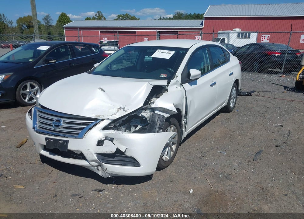 2013 NISSAN SENTRA S VIN: 3N1AB7AP5DL751156