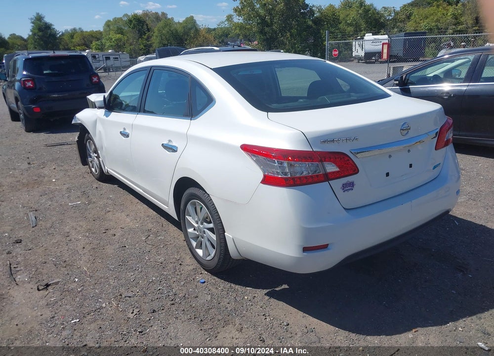 2013 NISSAN SENTRA S VIN: 3N1AB7AP5DL751156