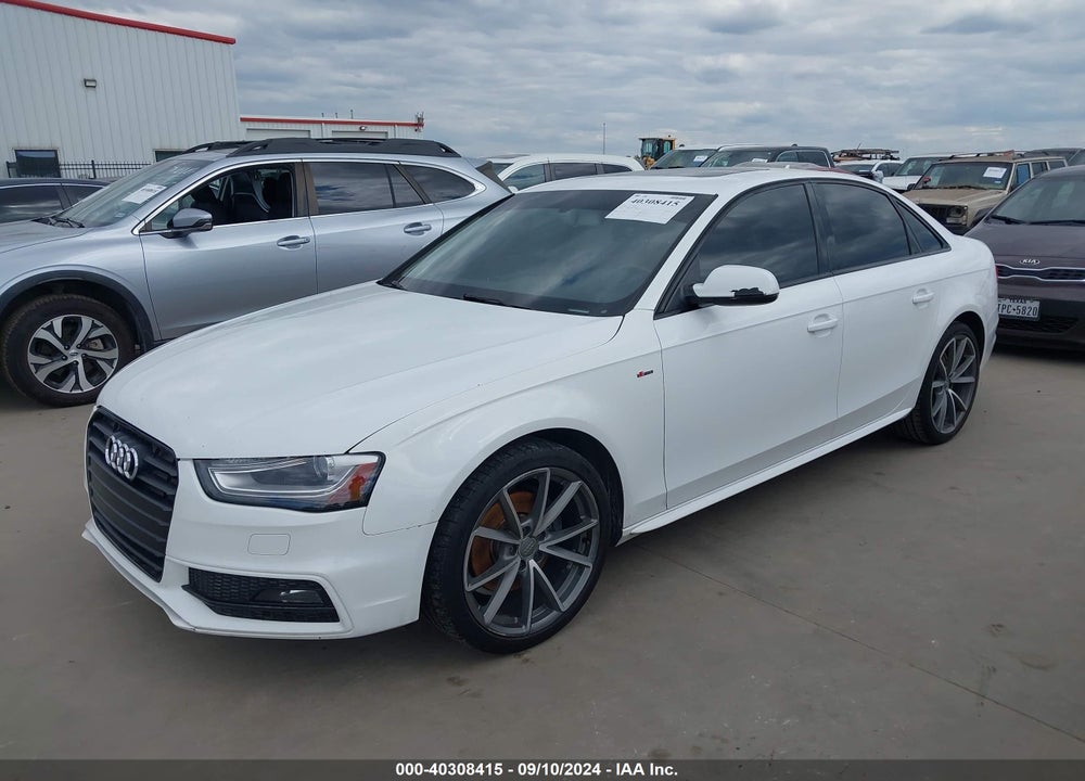 2016 AUDI A4 2.0T PREMIUM VIN: WAUAFAFL1GN016812