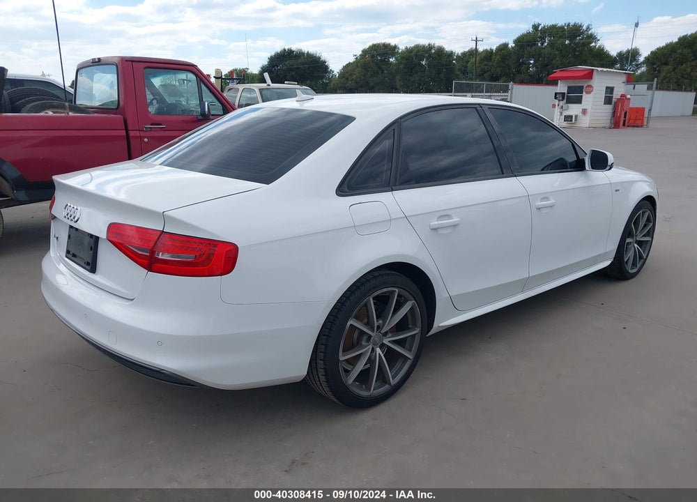 2016 AUDI A4 2.0T PREMIUM VIN: WAUAFAFL1GN016812