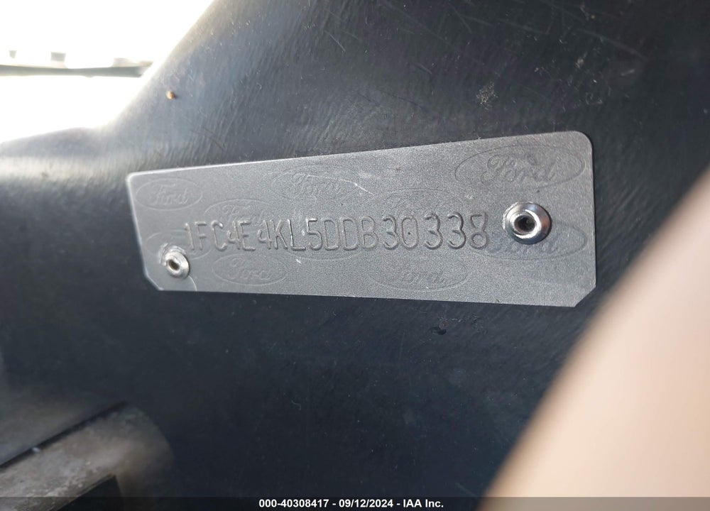 2013 FORD E-450 STRIPPED VIN: 1FC4E4KL5DDB30338