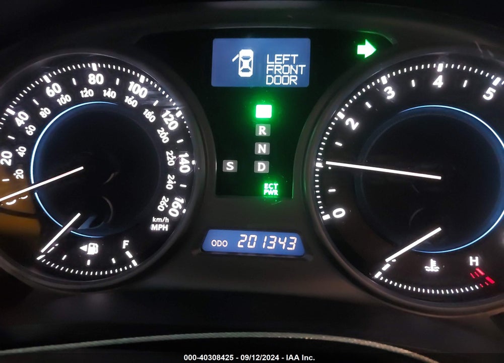 2009 LEXUS IS 250 VIN: JTHBK262695091071