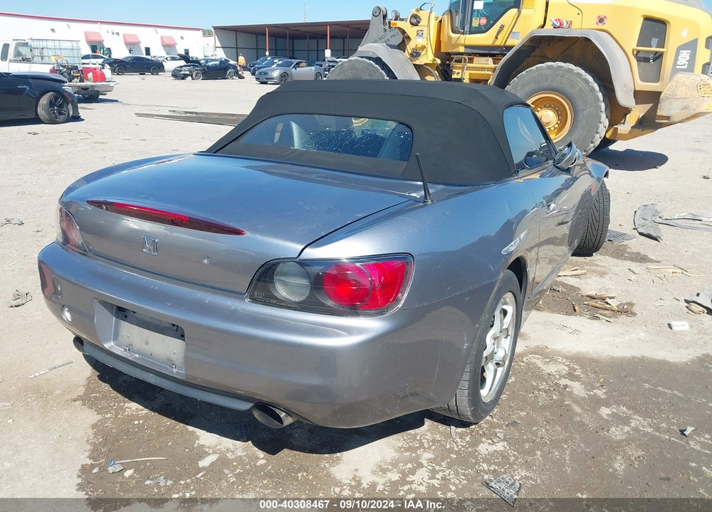 2000 HONDA S2000 VIN: JHMAP1145YT000365